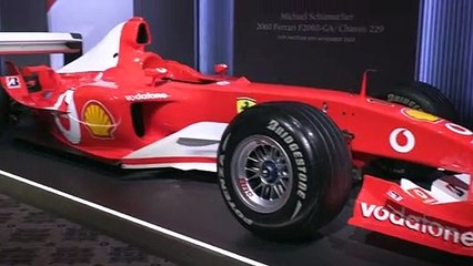 Un Ferrari de F1 de Schumacher vendido por una cifra récord de casi 14,9 millones de dólares