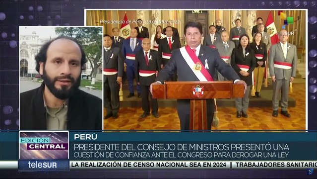 Perú: Presidente del Consejo de Ministros presentó ante el Congreso solicitud para derogar ley