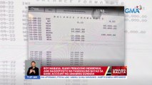 Roy Mabasa: Isang pribadong indibidwal ang nagdeposito ng panghuling bayad sa bank account ng umaming gunman | UB
