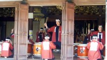 Taiko Drums at a Japanese Temple