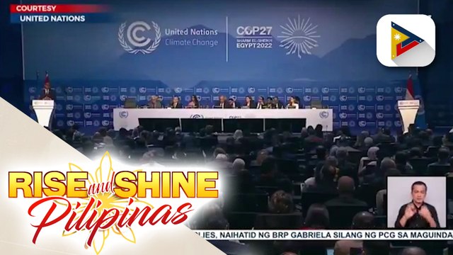 UN Climate Chief Stiel, nanawagan sa mayayamang bansa na tumulong sa mga mahihirap na bansa vs. climate change.