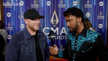 Cole Swindell On Working With Thomas Rhett, Performing In Bars, His First Trip To Nashville & More | CMA Awards 2022