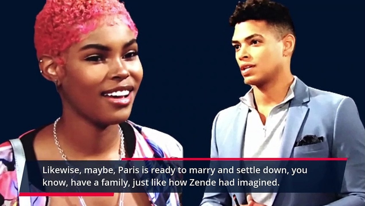 The Bold and The Beautiful Spoilers_ Paris Proposes Zende Wedding Bells On Pende