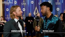 Dierks Bentley On Performing A Tribute To Alan Jackson, Playing In Stephen Colbert's Pickleball Tournament & More | CMA Awards 2022