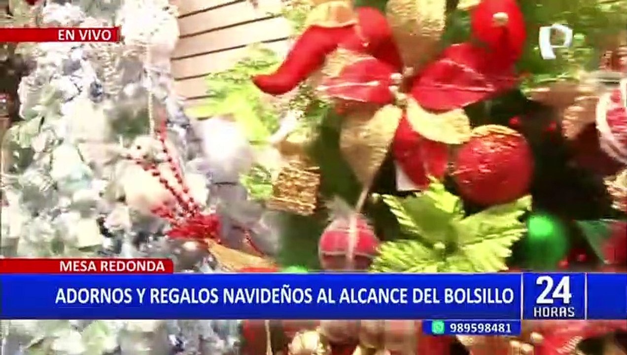 ¡Llegó la Navidad a Mesa Redonda!: Ofrecen regalos y adornos a precios accesibles