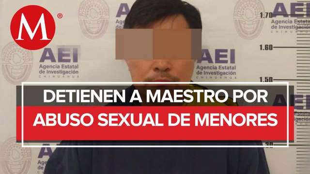 En Cd. Juárez es detenido maestro de secundaria, acusado de realizar tocamientos a menores de edad