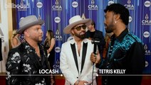 LoCash Talk Collaborating With Leslie Jordan, Performing With The Beach Boys, Being Fans Of Peyton Manning & More | CMA Awards 2022