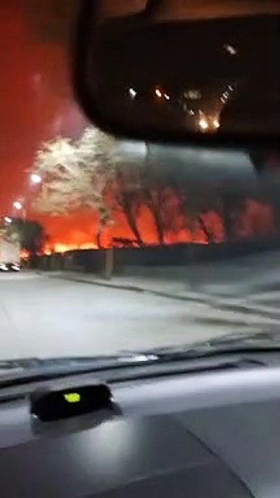 Bomberos catamarqueños en Salta