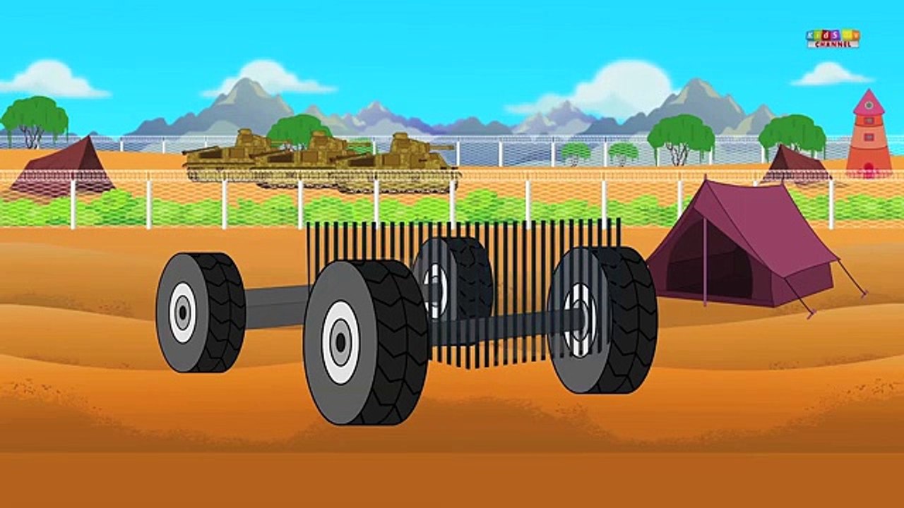 Army_Security_Truck___Army_Camp_For_Kids___Toy_For_Kids(360p)