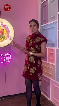 Rajkummar Rao shoots with Shehnaaz Gill for her upcoming chat show 'Desi Vibes With Shehnaaz Gill'