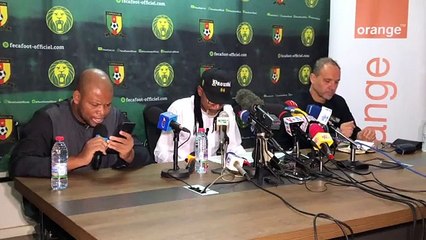 Point de Presse de dévoilement de la liste des 26 pour le mondial 2022