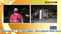 Accidente vial deja pérdidas materiales en el barrio Santa Ana de SPS