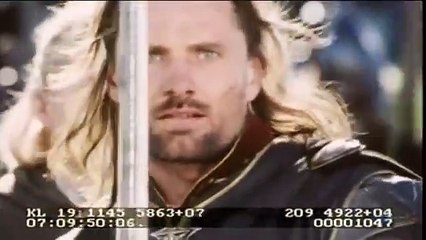 Aragorn vs Sauron unreleased scene