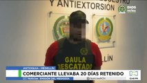 Rescatan a hondureño que había sido retenido por delincuentes en Medellín