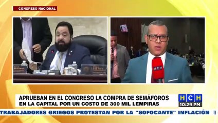 Aprueban en el Congreso Nacional presupuesto para poner semáforos en la capital