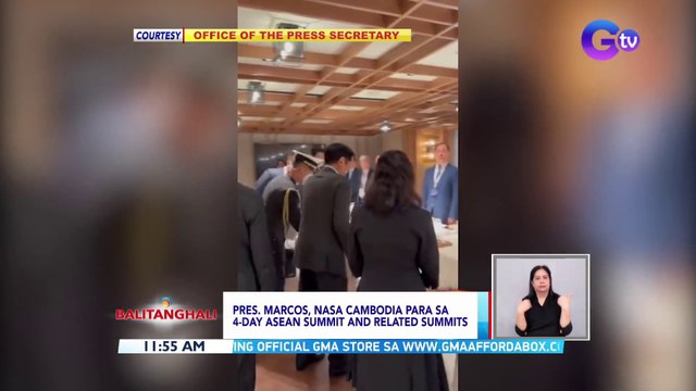 Pres. Marcos, nasa Cambodia para sa 4-day ASEAN Summit and Related Summits | BT