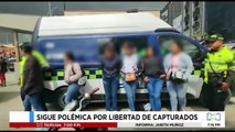 Sigue polémica por libertad a presuntos ladrones en Bogotá