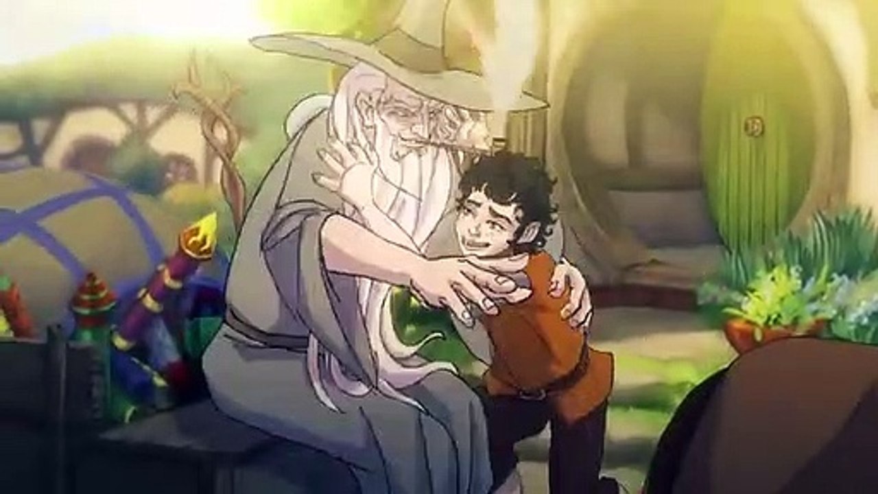 The Fellowship of the Ring Animated - A Lord of the Rings short film