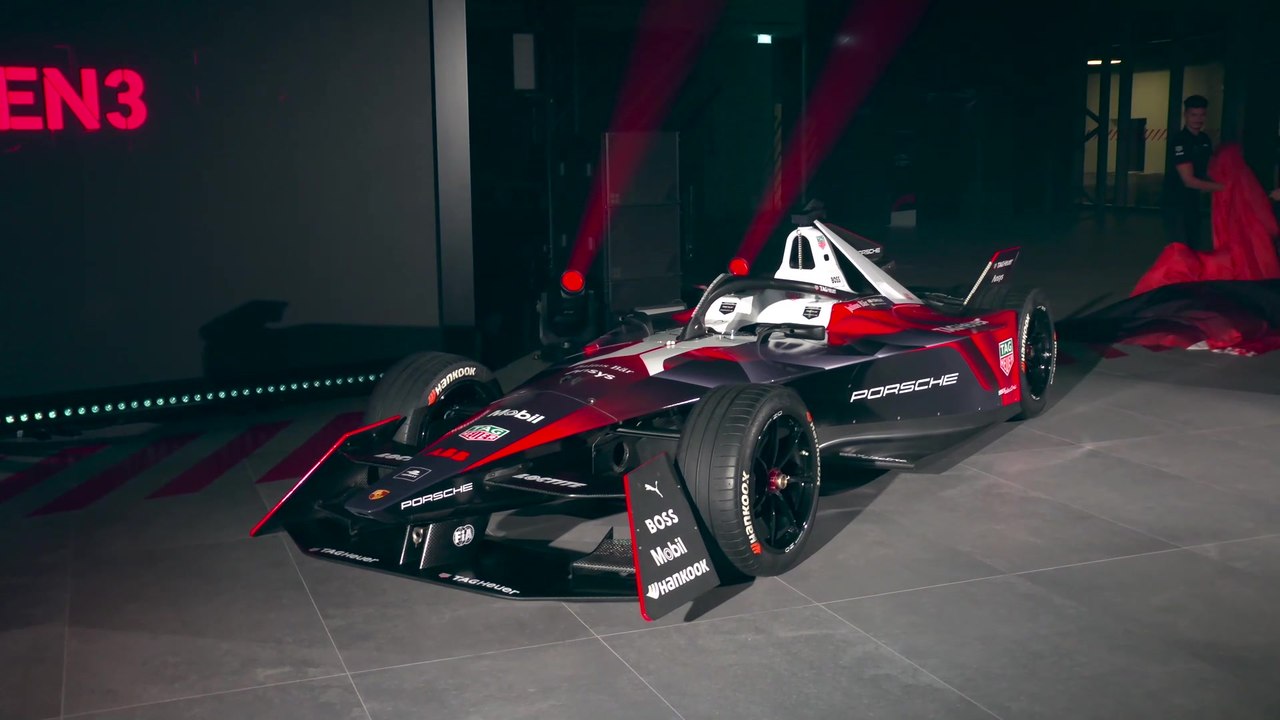 Weltpremiere des Porsche 99X Electric Gen3