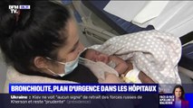 Les hospitalisations pour bronchiolite au plus haut, le plan blanc déclenché partout en France
