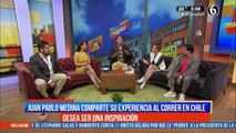 Juan Pablo Medina habla de su experiencia al participar en carrera