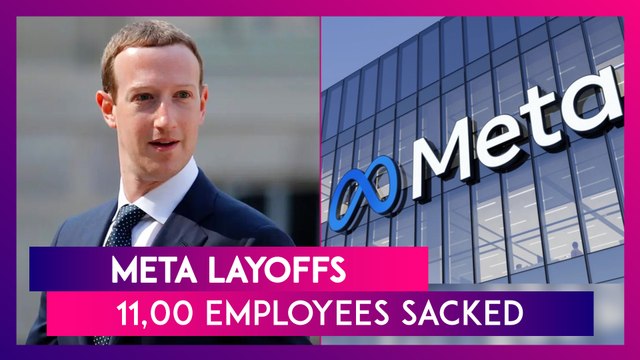 Meta Layoffs: Mark Zuckerberg Sacks 11,00 Employees, Nearly 13% Of The Workforce