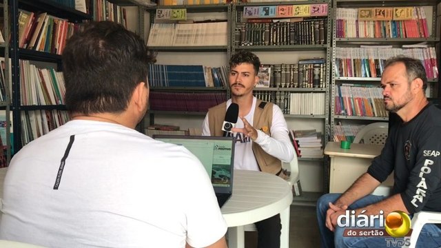 Reportagem mostra a vida na Colônia Penal de Sousa e fala com apenado que faz curso superior
