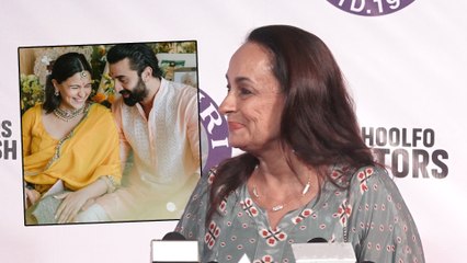 नानी बनने के बाद पहली बार मीडिया से रूबरू हुई सोनी राज़दान