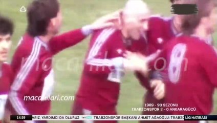 Trabzonspor 2-0 Ankaragücü [HD] 11.02.1990 - 1989-1990 1st League 19 + Post-Match Comments