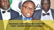 Insurance companies urged to restore public confidence to boost numbers