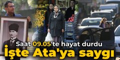 Saat 09.05'te hayat durdu