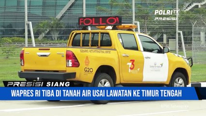 Wapres Tiba di Tanah Air usai Lawatan ke Timur Tengah