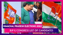 Himachal Pradesh Elections 2022: Full List Of BJP & Congress Candidates And Their Constituency Names
