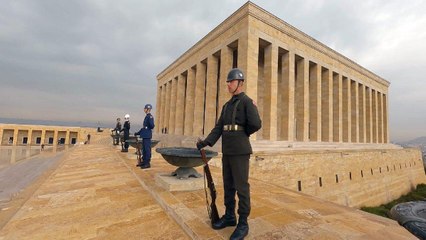 Atatürk'ün ebedi istirahatgahı Anıtkabir'de farklı bir yolculuk