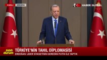 Cumhurbaşkanı Erdoğan: Putin ile lider siyasetinin gereğini yaptık