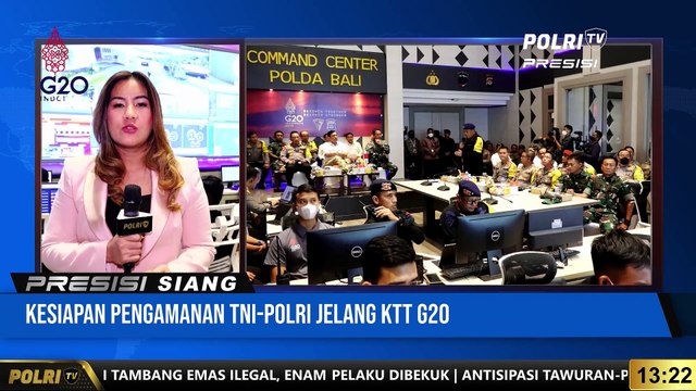 Kesiapan Pengamanan TNI-Polri Jelang KTT G-20