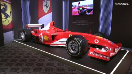 شاهد: بيع فيراري قادها شوماخر وحقق بها لقبه السادس بـ 13.2 مليون دولار