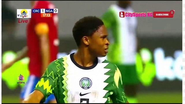 International Friendly Match | Costa Rica Beat Nigeria 2-0