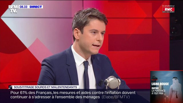 Gabriel Attal: Le mot d'ordre de la grève à la RATP c'était 'zéro métro, zéro RER , c'est aussi zéro empathie pour tous les Français