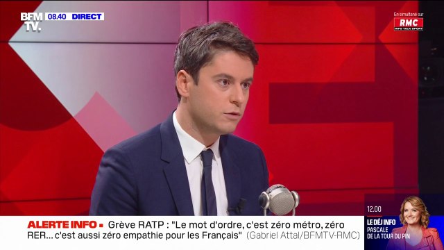 Gabriel Attal: On met 275 millions d'euros pour que les universités n'aient pas à fermer à cause des factures d'énergie