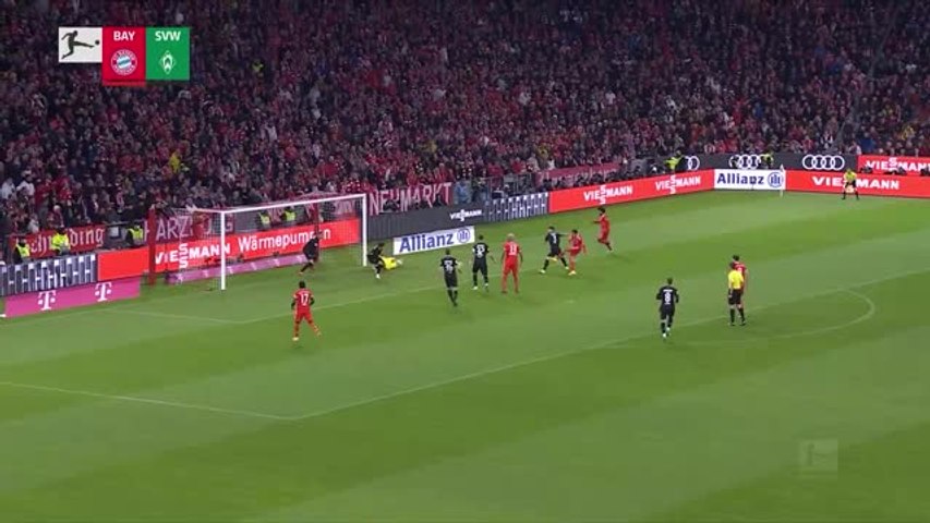 Bundesliga : Le Bayern Munich écrase le Werder Brême (vidéo)
