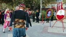 Denizli'de Mustafa Kemal Atatürk'ü anma töreni