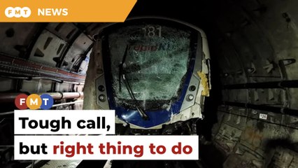 We didn’t want another collision, explains Prasarana CEO