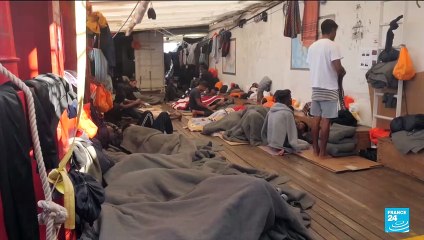 Migrant ship turned away by Italy heads towards France