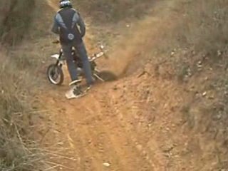 dirt 140cc casse le cadre