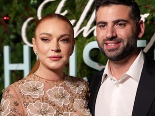 Lindsay Lohan: Nicht nur ihr transparentes Kleid ist der Hingucker