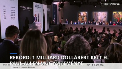 Egy milliárd dollárért kelt el a Microsoft társalapítójának műgyüjteménye