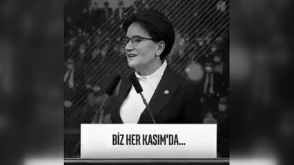 Akşener: Vatan ve millet davasına adanmış koskoca bir yüreği selamlarız