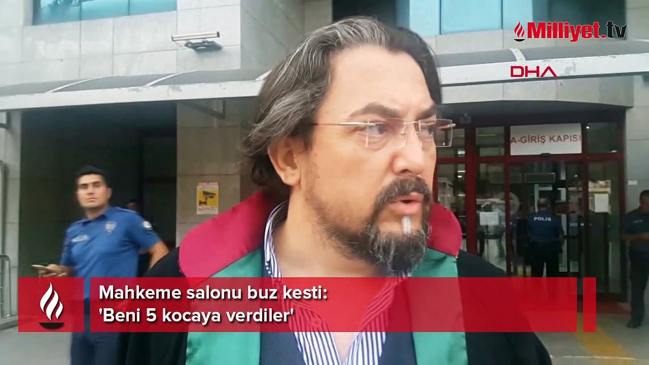 Mahkeme salonu buz kesti! 'Beni 5 kocaya verdiler'