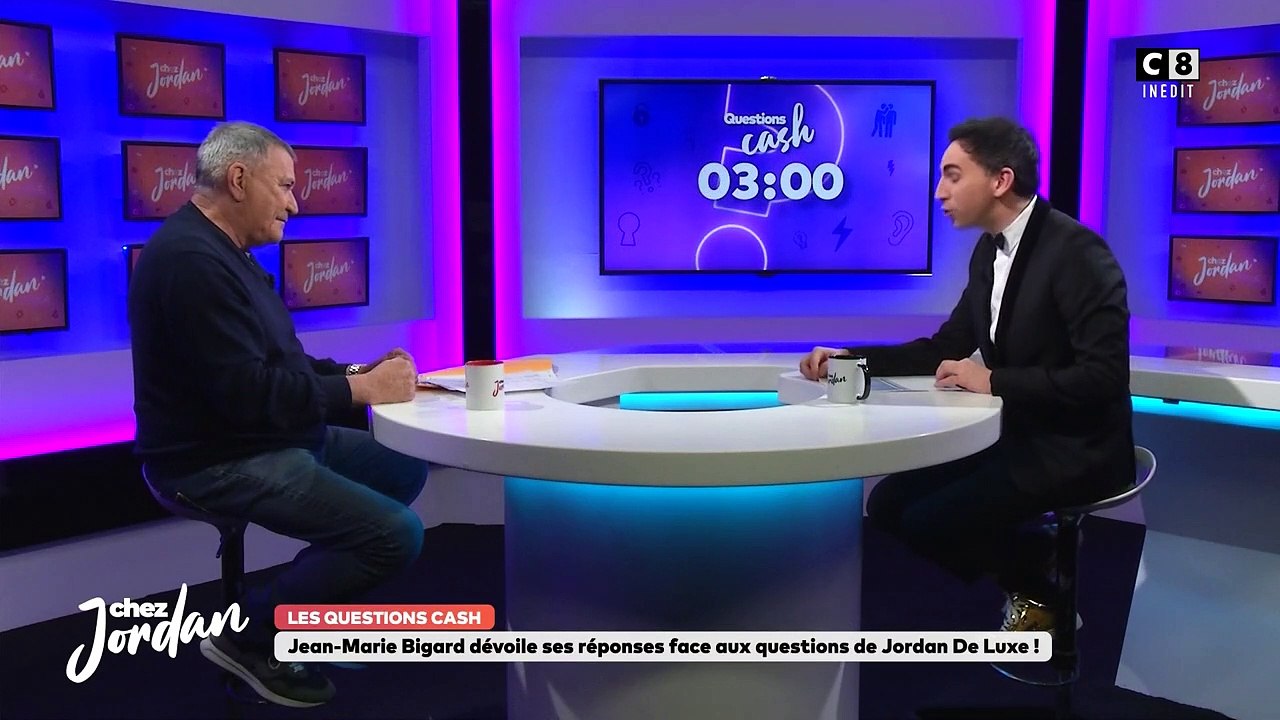 Jean-Marie Bigard parle de François Cluzet dans "Chez Jordan" sur C8
